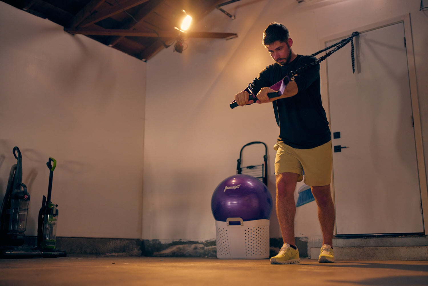 Nordstick founder Dr. Garrett Drumheller recommends the OmniBands to his training clients whether it's for recovery, pure suspension training using your own bodyweight, or a finisher after training with free weights.