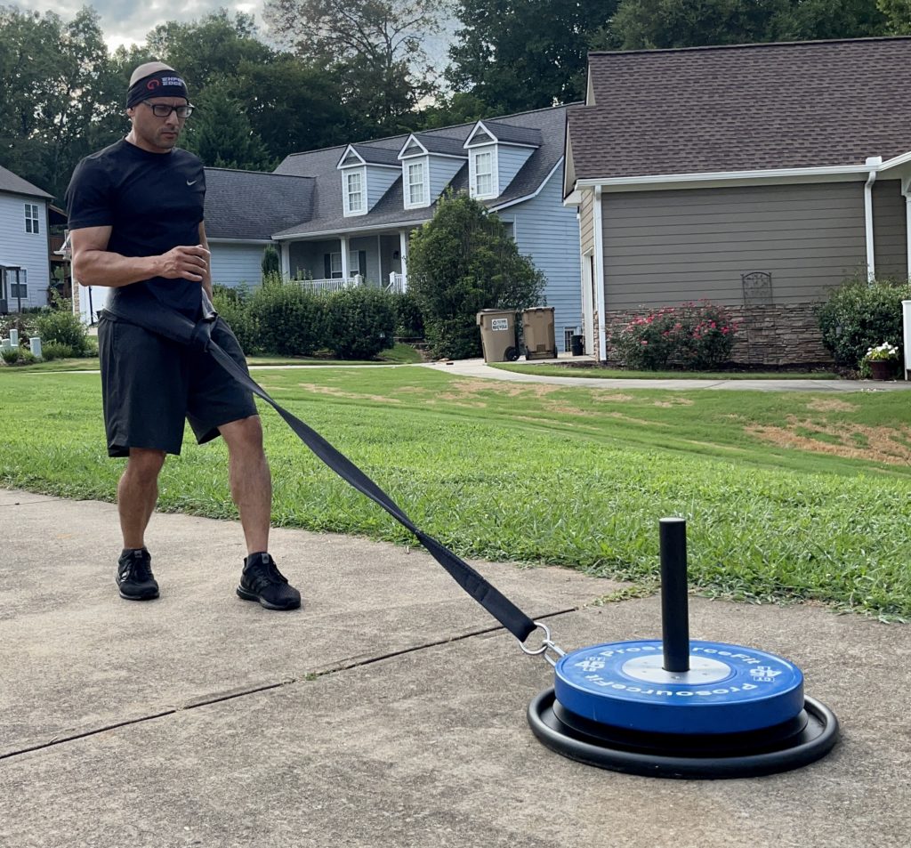 Home gym sled sale