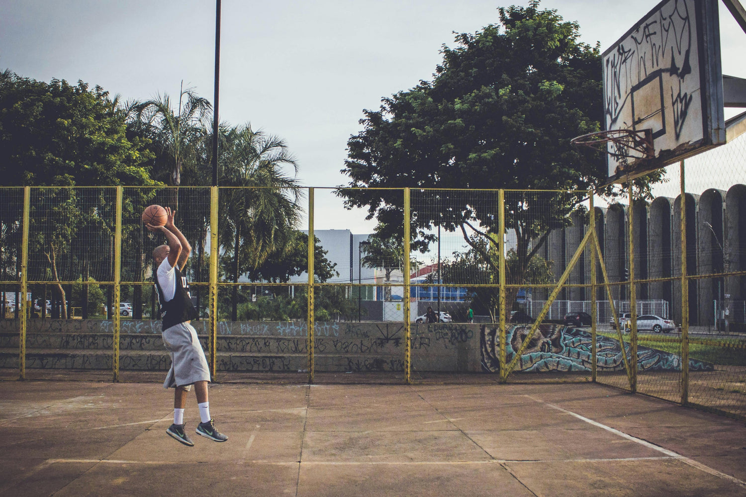 Photo by Justiniano Adriano: https://www.pexels.com/photo/man-doing-jump-shot-1905009/