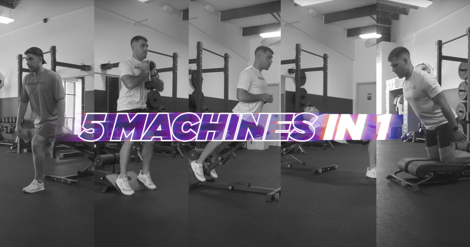 Save Space and Maximize Gains: Replace 5 Gym Equipment in 1 NordBench