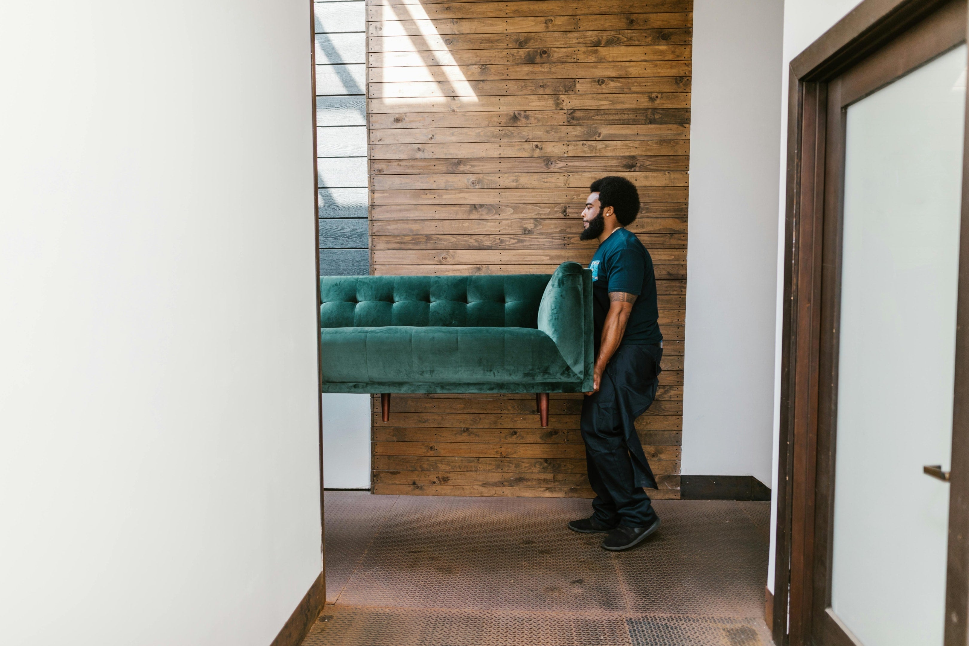 Photo by RDNE Stock project: https://www.pexels.com/photo/man-in-blue-denim-jeans-sitting-on-green-sofa-7464722/