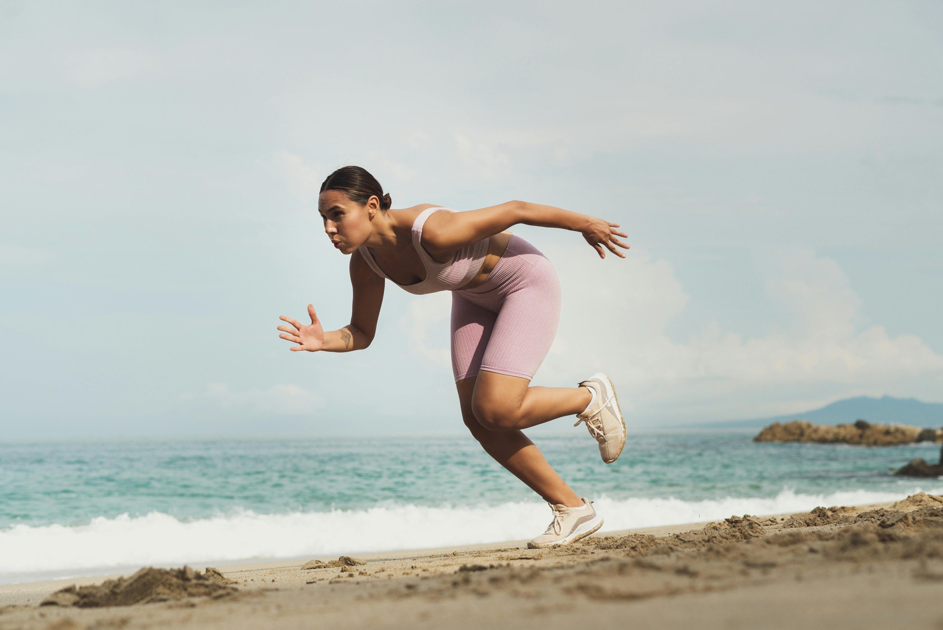 Photo by Los Muertos Crew: https://www.pexels.com/photo/woman-running-on-beach-10043107/