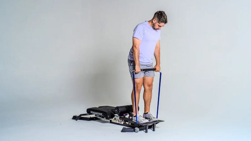 Band System Pro Banded Deadlift with the NordBench Pro