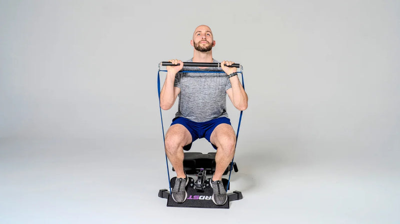 Band System Pro Banded Squats with the NordBench Pro