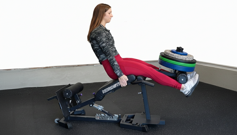 Landscape Leg Extension with the NordBench Pro